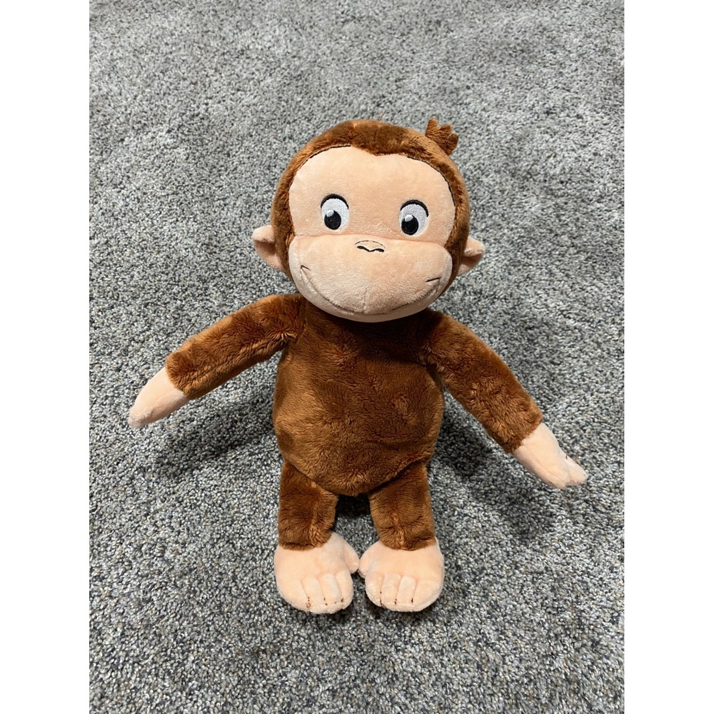 Curious George Plush Monkey Kids Preferred Brown Stuffed Animal Toy 12 Inch